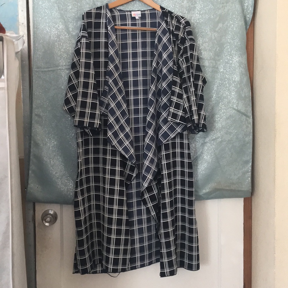 Long sleeve maxi cardigan